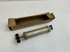 Antique Music Player Piano Pump Vacuum Suction Tracker Bar Original Box Vintage