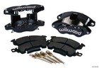 1964-72 Chevelle Front   Rear Disc Brake Kit 2  Drop Spindle Wilwood Master