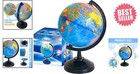 World Globe Earth Map Rotating Geography Ocean Classroom Learning Desktop 6