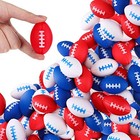 100 Packs Mini 4th Of July Football Sports Stress Ball 1 6 Inch Patriotic Usa