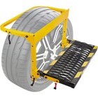 Heavy Duty Folding Tire Step Wheel Platform Adjustable For Truck Suv 350lbs New