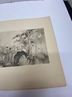 3 Vintage Japanese Woodblock Prints - Heavy Parachment - No Reserve