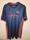Adidas Mls Jersey New York City Fc Mikkel Mix Diskerud Blue L