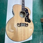 Wood Sj200 Acoustic Electric Guitar 6s Maple B s Top Solid Spruce Us Warehouse