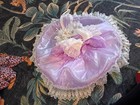 Vintage K i d  Collection Full Circle Lavender Lace Party Dress Girls 2t 3t Usa