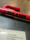 The Club Steering Wheel Lock Device Vintage Anti-theft Red Two Origional Keys
