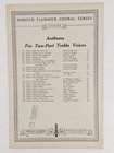 Christmas Religious Vintage Sheet Music - Vocal Piano Organ Arrangement