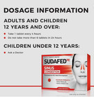 Sudafed Pe Sinus Congestion Max Strength Non-drowsy 36 Tablets Exp 12 26