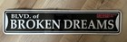Green Day Rare Blvd Of Broken Dreams 2005 Street Sign -licensed To Cinder Block