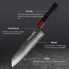 Cooking 9inch Kiritsuke 3-layer 9cr18mov Hi-carbon Steel Kitchen Slicing Knife
