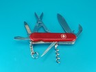 Wenger Traveler Red Swiss Army Knife Multi Tool  Used