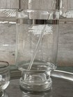 Vintage Mcm Roly Poly Cocktail Set Mixing Glass Stir Rod 6 Glasses 12    Tray