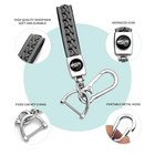 For Bmw X5 Key Cover And Key Chain Type A Key Case Silver _  combination 
