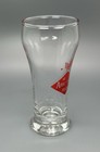 American Beer Sham Glass   Vtg Tavern Barware Advertising   Man Cave Bar Decor