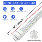 12 Pack F96t12 Ho Led Replacement Tube R17d 8 Ft Led Shop Lights 2 Pin 144watt