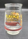 Pokemon  52 Meowth Promotional Welch s Glass Jelly Jar Nintendo Vintage 1999