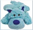 Kong Cozie Bailey Blue Dog Plush Squeaky Toy Medium Soft Durable Puppy Pet Toy