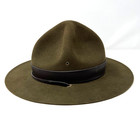 Vintage Boy Scouts Of America Troop Leader Hat Size 7 5   60