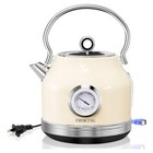 Intetein  1 7 Liter Stainless Steel Body Retro Electric Tea Kettle usa Seller