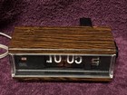 Copal Flip Clock Alarm Wood Grain Model 227 - Working