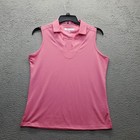 Lot Of 2 Pebble Beach Polo Shirt Women s Xl Multicolor Dry Luxe Golf Performance