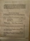 The Walt Disney Company Vintage Stock Certificate Serial Numbers 2339910258   8   