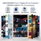 Zonko 10 1  Android Tablet 128gb 1tb Octa-core Wifi Bluetooth W  Keyboard Silver