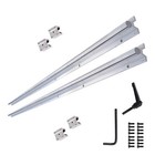 New 2pcs Sbr16-1500mm Linear Guide Rails W  4pcs Sbr16uu Bearing Blocks
