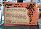 1966 Topps Batman Black Bat Set Break  9 Face Of The Joker