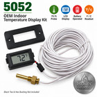 Indoor Water Temperature Indicator Kit 75 Feet Probe Fits Outdoor Wood Boiler