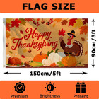 Happy Thanksgiving Flag 3x5 Ft Thanksgiving Yard Decorations For Outside
