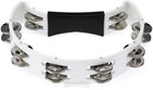 Cardinal Percussion Double-row Tambourine - White