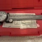 Mituyoto 505-637-50 Dial Caliper 6    W original Case W Inspection And Oil Kit 