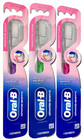 Oral-b Advanced Sensitive Clean Extra Soft Toothbrush  Assorted Color-pack Of 3