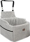 Geerduo Dog Booster Car Seat Pet Car Seat For Small Medium Dog Up To 25 Lbs