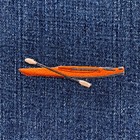 Kayak Applique Patch - Embroidered Paddling Recreation Adventure Badge 2-3 4 