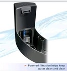 Aqueon Black Fish Tank  Kit Set W  Quite Waterfall Filter Only Has 2 Compartment