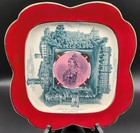 4 Antique Queen Victoria 1887 Golden Jubilee F  W  Grove Plate Set