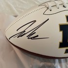 Jaden Greathouse Hand-signed Notre Dame Fighting Irish Logo Football  schwartz 
