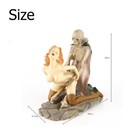 Halloween Aquarium Decor Ornament Fish Tank Decorations Resin Skeleton