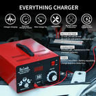 Adjustable Battery Charger 12v 24v 36v 48v 60v 72v Smart Lcd Display Pulse Repai
