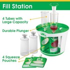 Baby Food Maker For Infants   Toddlers  11 Piece Set - 4 6oz Food Squeeze Pur   