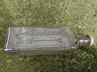 Lot Of 3 Glass Embalming Fluid Bottles Hydrol Dodge Eckels Mortuary Funeral