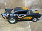 Vintage Cox Testors 57 Chevy Hot Rod  049 Gas Powered Tether Car Parts -untested