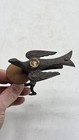 Antique Victorian Sewing Bird Clamp 1 Pin Cushion  Miss 1  Decorative Metal 1890