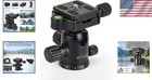 40mm Metal Tripod Ball Head With Camera Quick Release Plate Swivel 360   Camer   