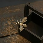 Pair Vintage Style Solid Brass Copper Honey Bee Figurine Insect Decor 1 5in