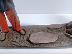 Antique 1877 Original Creedmoor Iron Mechanical Bank - Works 