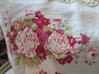 Aubusson Style Petit Point Needlepoint Pillow Victorian Meets Asian On Sage Grn