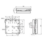 Manual 2-axis Tilt Leveling Platform Precision Optical Displacement Slide 29 4n